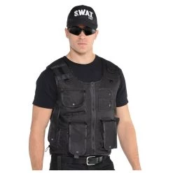 Discount 🎁 Adult SWAT Vest by Amscan 🛒