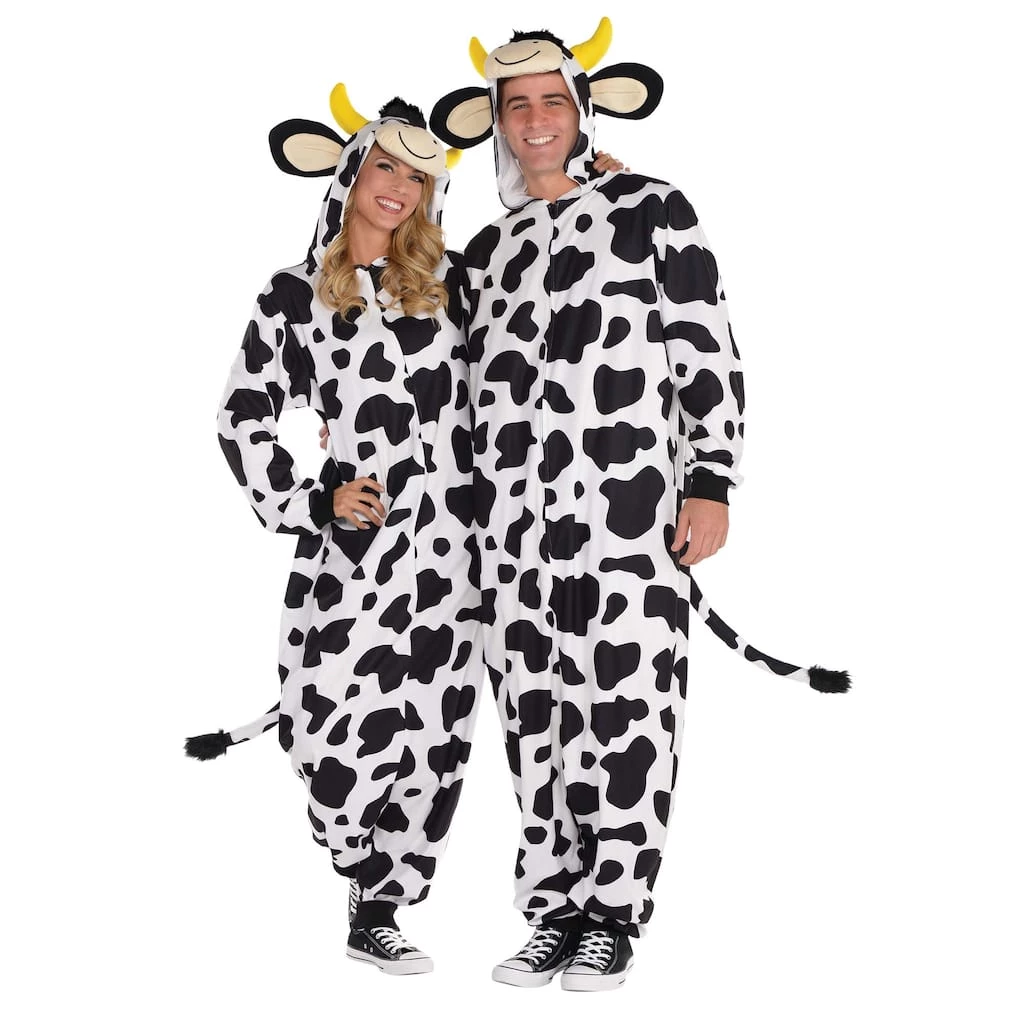 Buy β Adult Cow Zipster Costume by Amscan π 1 Buy β Adult Cow Zipster Costume by Amscan π
