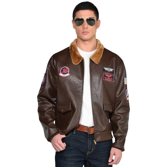 Best Pirce π Top Gun Maverick: Bomber Jacket by Amscan π 2 Best Pirce π Top Gun Maverick: Bomber Jacket by Amscan π - Image 2