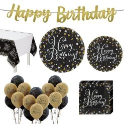 Hot Sale 😉 Sparkling Celebration Tableware Kit by Amscan ⌛