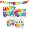 Promo 👏 Birthday Balloons Tableware Kit by Amscan 😀