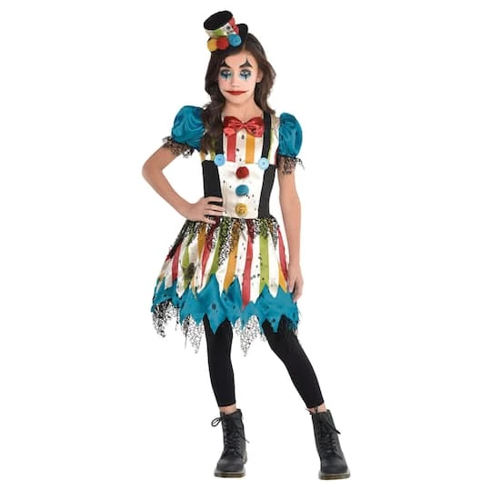 Cheap π Creepy Clown Child Costume by Amscan β 2 Cheap π Creepy Clown Child Costume by Amscan β - Image 2