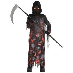 Hot Sale βοΈ Lava Reaper Child Costume by Amscan π₯°
