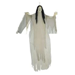 Discount ❤️ 7ft. Giant Hanging Creepy Girl Prop by Amscan 👏