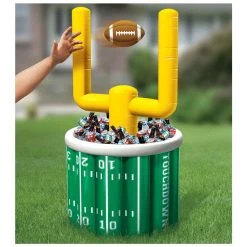 Cheap 😍 4.5ft. Football Jumbo Inflatable Cooler by Amscan 😍