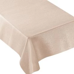 Flash Sale 🤩 Golden Wheat Metallic Fabric Table Cover by Amscan ⭐