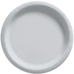 New ⌛ 6.75" Round Paper Plates, 200ct. by Amscan 🥰 -Amscan Sales Shop D521226S 1