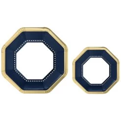 Best Sale ⌛ Octagonal Premium Party Paper Plates Set by Amscan 🔔 -Amscan Sales Shop D521296S 1