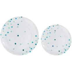 New β€οΈ Round Hot Stamped Plastic Plates Multipack by Amscan π 13 New β€οΈ Round Hot Stamped Plastic Plates Multipack by Amscan π -Amscan Sales Shop D521310S 1 1
