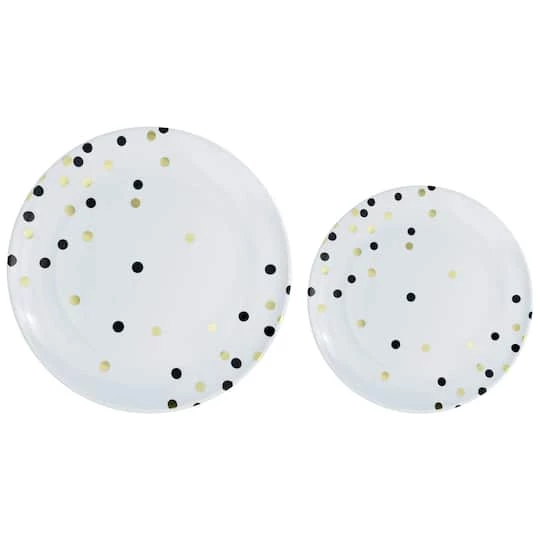 New β€οΈ Round Hot Stamped Plastic Plates Multipack by Amscan π 9 New β€οΈ Round Hot Stamped Plastic Plates Multipack by Amscan π - Image 9