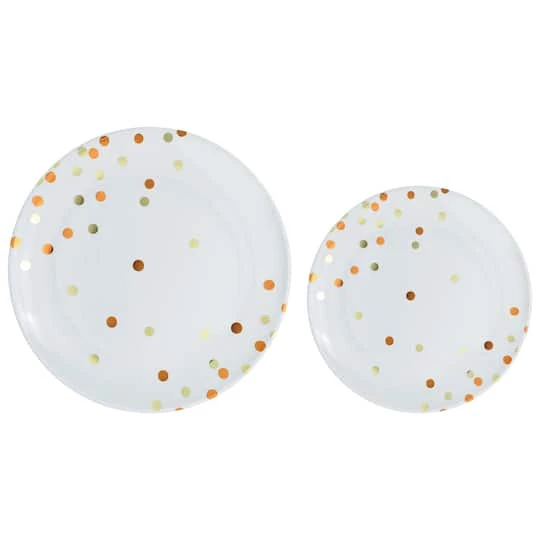 New β€οΈ Round Hot Stamped Plastic Plates Multipack by Amscan π 10 New β€οΈ Round Hot Stamped Plastic Plates Multipack by Amscan π - Image 10