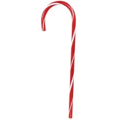 Budget ⭐ Christmas Large Plastic Candy Cane by Amscan ⌛