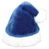 Cheap ❤️ 15" Blue Plush ❄ Christmas Santa Hat by Amscan 🧨