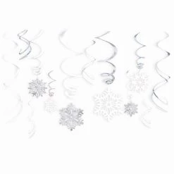Best deal 🎁 Hanging Snowflake Decorations Value Pack by Amscan 😍