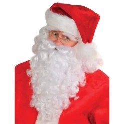 Cheapest 👍 Christmas Santa Claus Wig & Beard 4 Piece Set by Amscan 🤩