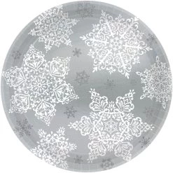 Outlet 💯 9" ❄ Christmas Shining Season Paper Plates, 60ct. by Amscan ✔️