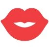 Coupon 🎁 Valentine's Day Lips Cutouts by Amscan ⭐