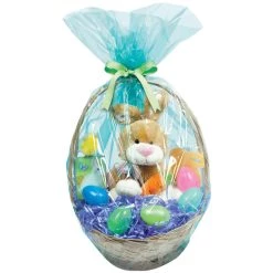 Hot Sale ✔️ Aqua Blue Easter Basket Bags, 12ct. by Amscan 🛒