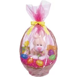 Buy 🧨 Pink Easter Basket Bags, 12ct. by Amscan 🎁