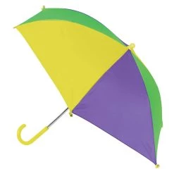 Flash Sale ⭐ Mardi Gras Colors Umbrella by Amscan ⌛