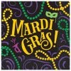Deals 🎉 Mardi Gras Good Times Paper Beverage Napkins, 125ct. by Amscan 🎉