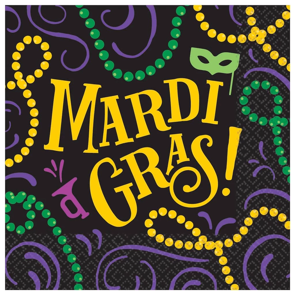Deals π Mardi Gras Good Times Paper Beverage Napkins, 125ct. by Amscan π 1 Deals π Mardi Gras Good Times Paper Beverage Napkins, 125ct. by Amscan π