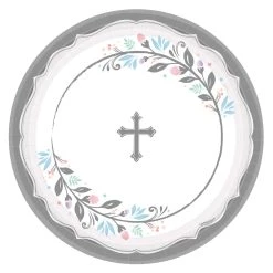 Wholesale ✔️ 10.5'' Religious Holy Day Round Paper Plates, 36ct. by Amscan 🔔
