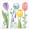 Wholesale 👍 Spring Tulip Garden Beverage Napkins, 80ct. by Amscan ⭐