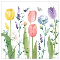 Coupon 😍 Spring Tulip Garden Dinner Napkins, 48ct. by Amscan ⌛