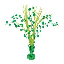 Best Pirce 😉 12" Green Shamrock Spray St. Patrick's Day Centerpieces, 8ct. by Amscan ⌛