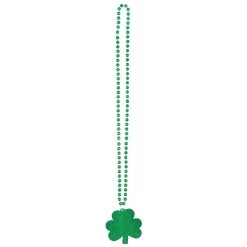 Deals ✔️ Glitter St. Patrick's Day Shamrock Necklace, 7ct. by Amscan ❤️