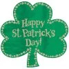 Best reviews of 🌟 16" Green Glitter Shamrock St. Patrick's Day Cutouts, 7ct. by Amscan ✔️