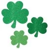 Coupon 👏 St. Patrick's Day Glitter Shamrock Cutouts, 50ct. by Amscan ✨