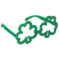 Cheap ✨ St. Patrick's Day Glitter Shamrock Glasses, 5ct. by Amscan 😍