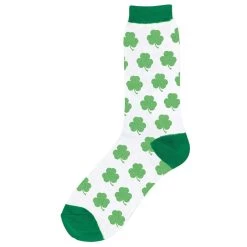 New 🤩 St. Patrick's Day Crew Socks, 4ct. by Amscan 👍