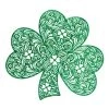 Budget 🥰 St. Patrick's Day Vinyl Shamrock Placemats, 4ct. by Amscan ❤️