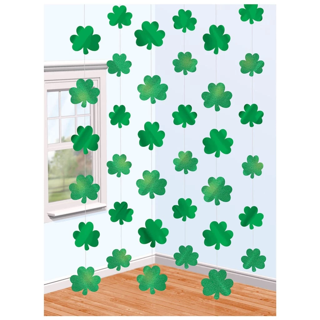 Buy ⌛ St. Patrick's Day Shamrock String Decorations by Amscan ✨ 1 Buy ⌛ St. Patrick's Day Shamrock String Decorations by Amscan ✨