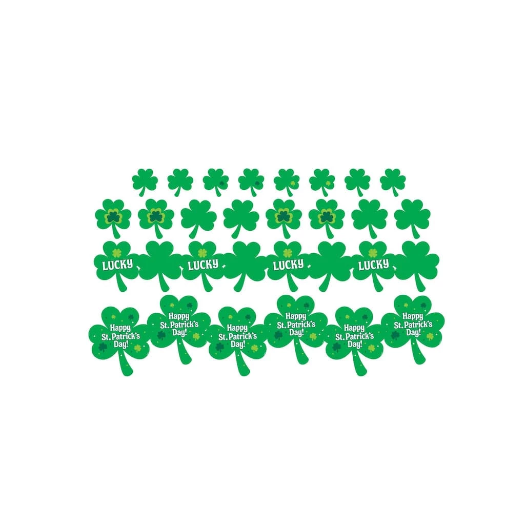 Best Pirce π St. Patrick's Day Shamrock Cutouts, 60ct. by Amscan π€© 1 Best Pirce π St. Patrick's Day Shamrock Cutouts, 60ct. by Amscan π€©