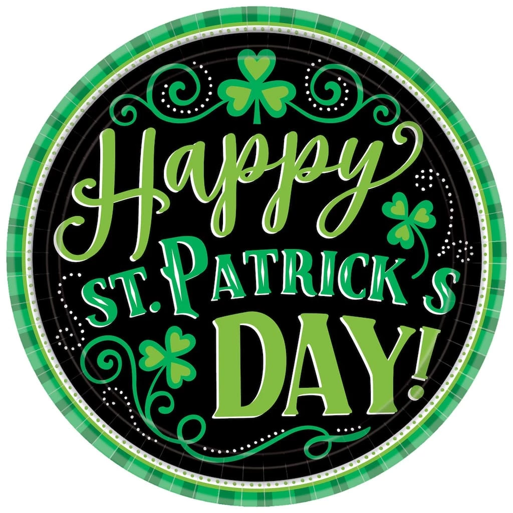 Top 10 π 9" Clover Me Lucky St. Patrick's Day Paper Plates, 60ct. by Amscan π 1 Top 10 π 9" Clover Me Lucky St. Patrick's Day Paper Plates, 60ct. by Amscan π