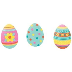 Flash Sale ❤️ Easter Eggs Yard Signs, 3ct. by Amscan 🤩