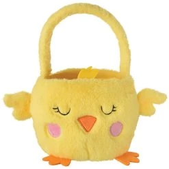 Wholesale 💯 Chick Plush Easter Basket by Amscan ⭐