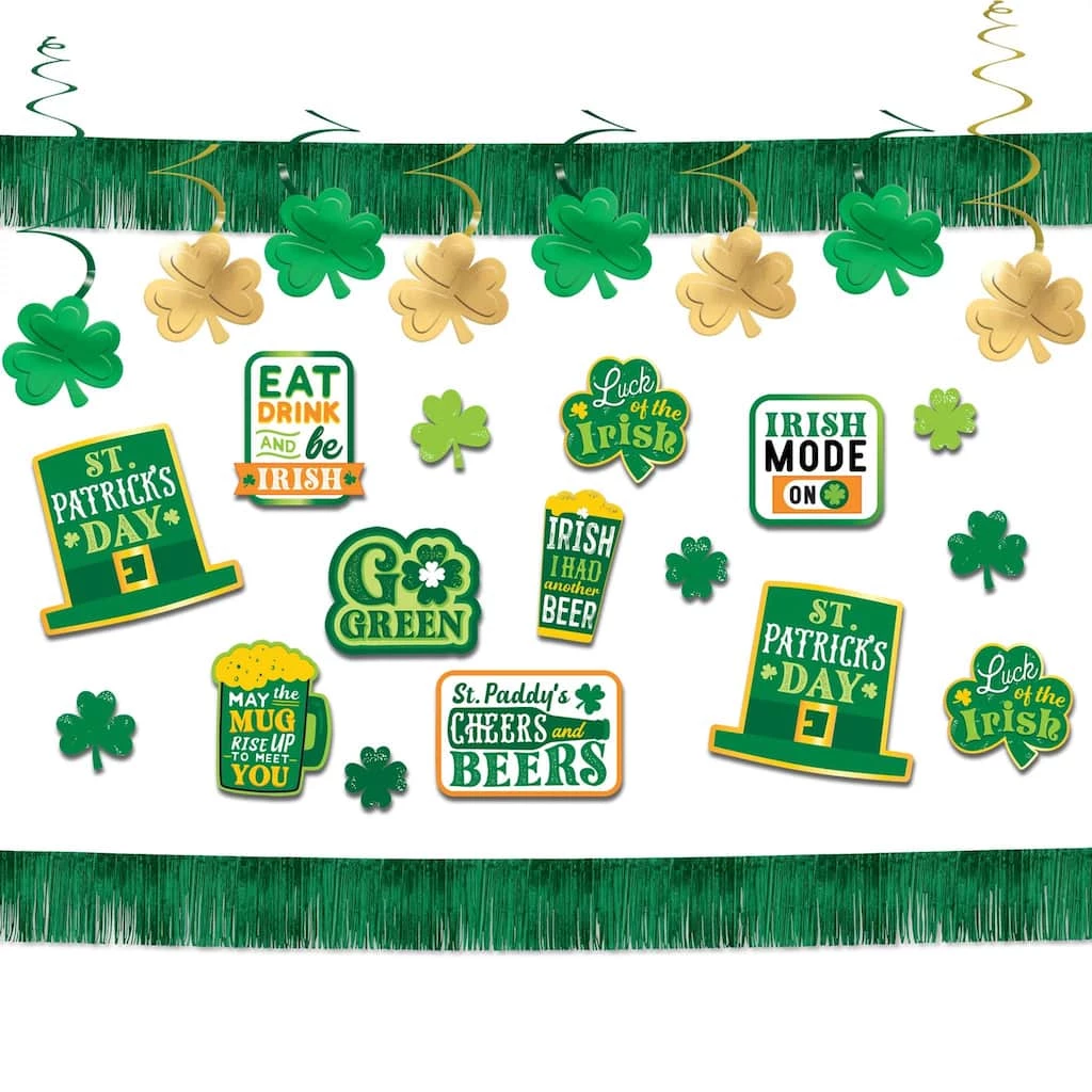 Flash Sale ✨ St. Patrick's Day Bar Decorating Kit by Amscan ✨ 1 Flash Sale ✨ St. Patrick's Day Bar Decorating Kit by Amscan ✨