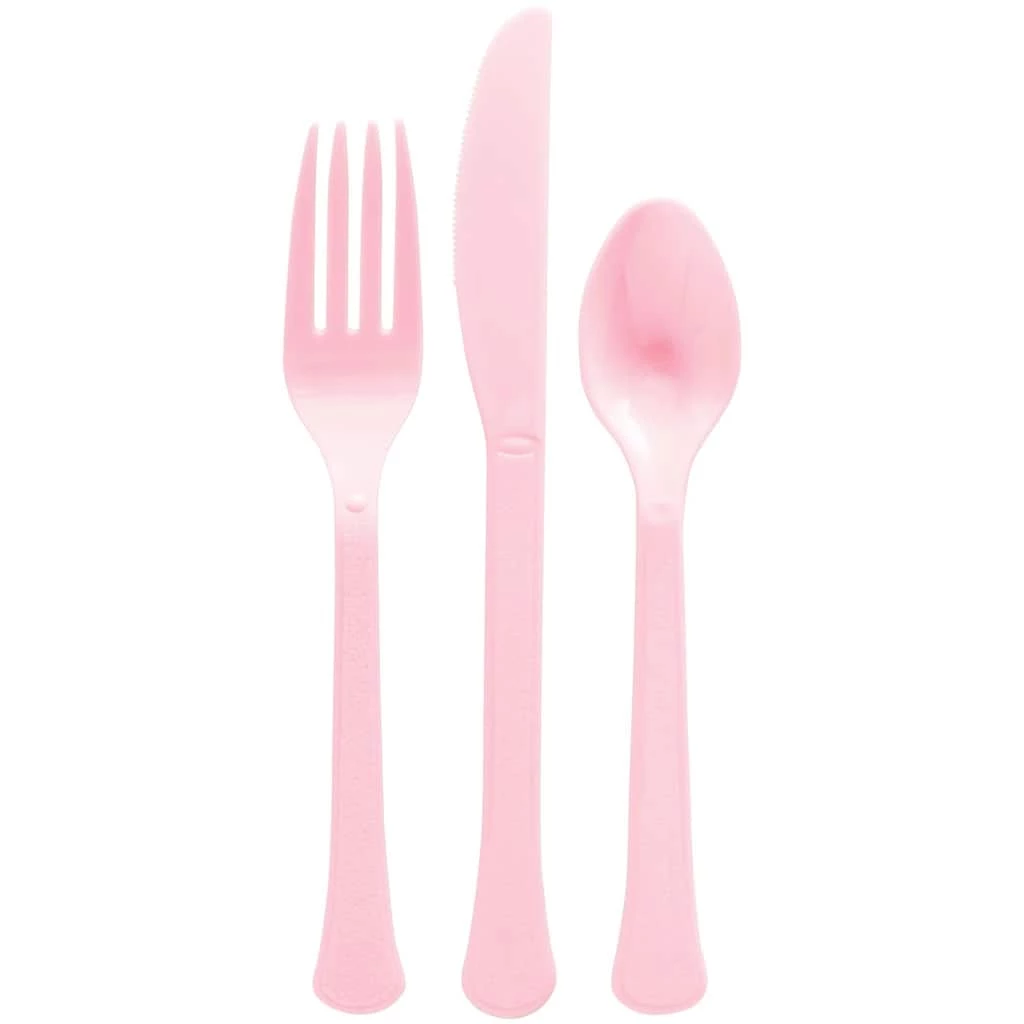 Flash Sale π Pink Heavy Weight Plastic Cutlery Assortment, 160ct. by Amscan π 1 Flash Sale π Pink Heavy Weight Plastic Cutlery Assortment, 160ct. by Amscan π