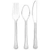 Discount 😉 Clear Heavy Weight Plastic Cutlery Assortment, 160ct. by Amscan ✔️