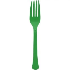 Best reviews of ✔️ Festive Green Heavy Weight Plastic Forks, 150ct. by Amscan ⭐