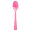 Best Sale 😉 Bright Pink Heavy Weight Plastic Spoons, 150ct. by Amscan 🧨