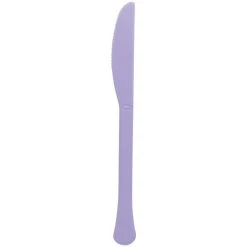 Discount ✔️ Lavender Heavy Weight Plastic Knives, 150ct. by Amscan 😉