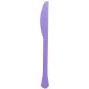 Brand new ⌛ Purple Heavy Weight Plastic Knives, 150ct. by Amscan 👍