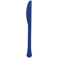 New ⌛ Navy Heavy Weight Plastic Knives, 150ct. by Amscan 😀