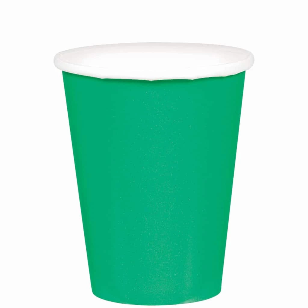Hot Sale π 9oz. Festive Green Paper Cups, 120ct. by Amscan π 1 Hot Sale π 9oz. Festive Green Paper Cups, 120ct. by Amscan π